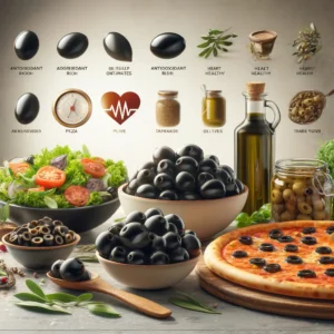 Black Olives in Various Dishes and Their Health Benefits