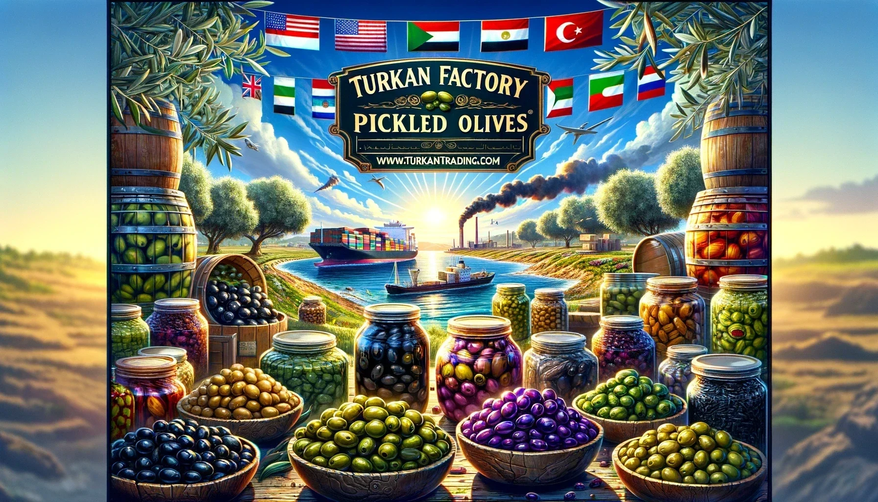 olives supplier turkan trading egypt