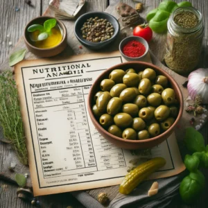 Calories in Homemade Pickled Olives