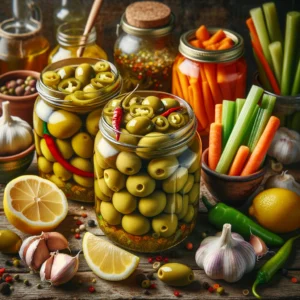 Egyptian Style Pickling Olives