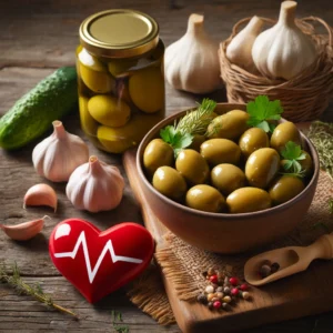 Heart Health Benefits of Pickled Olives